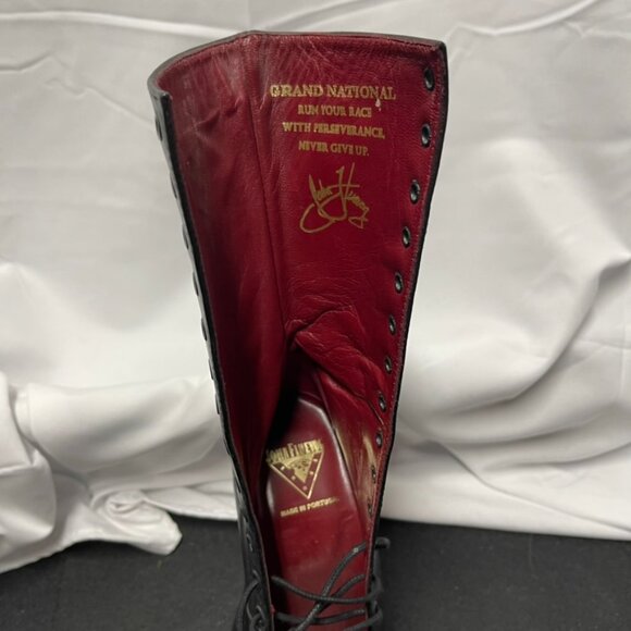 Fluevog Original Corset Grand National Boots Sz 7 - Picture 9 of 12